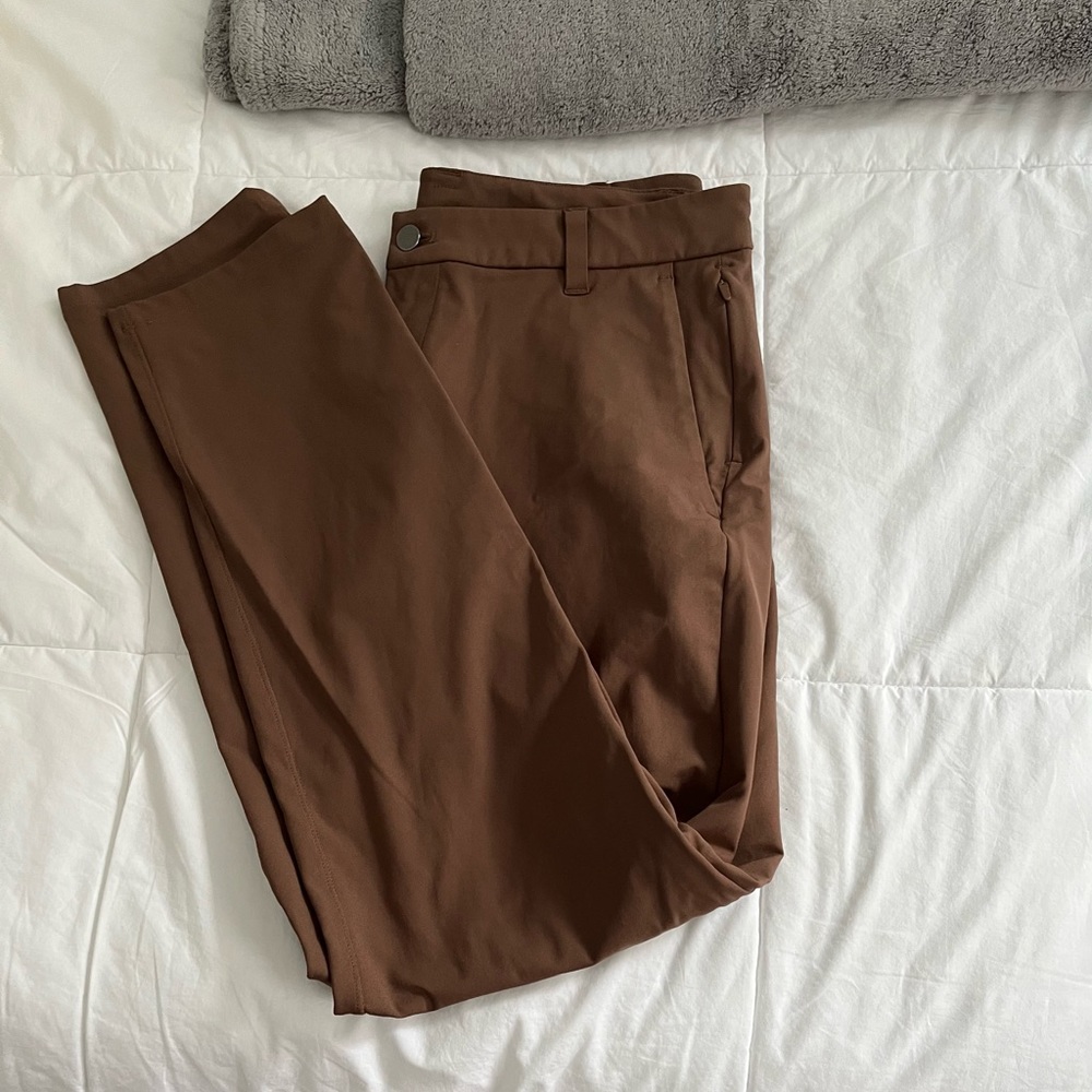 Lulu commissioner pants 32 x 32 dark khaki